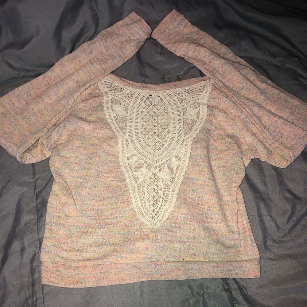 🌈Long Sleeve Crop Top